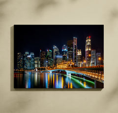 Singapur noću 1