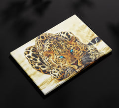 Leopard sa plavim očima