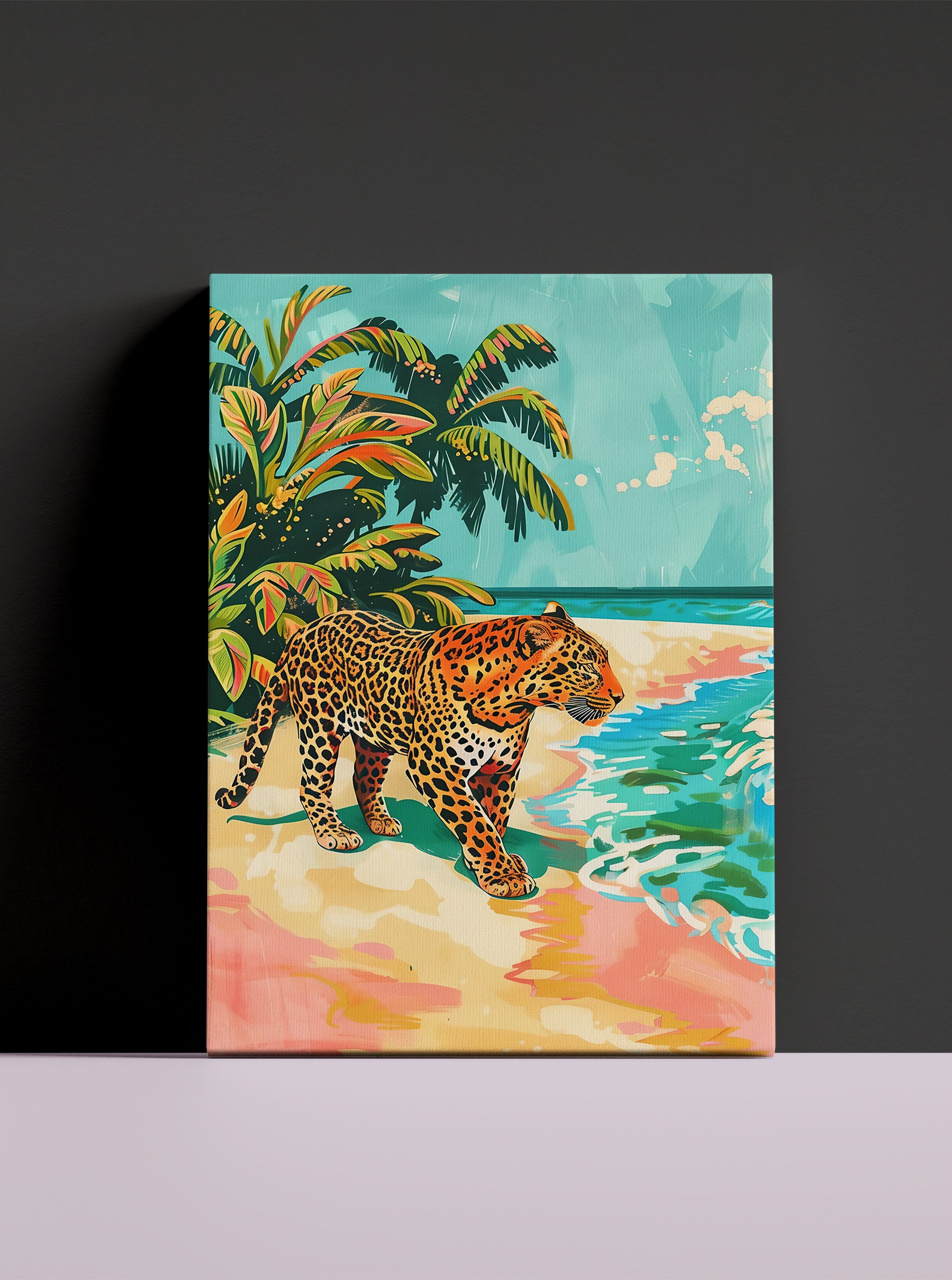 Leopard na obali