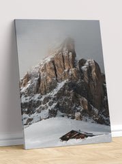Planina i brvnara u snegu 1