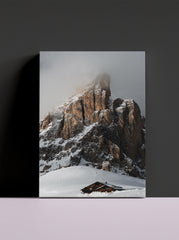 Planina i brvnara u snegu 1